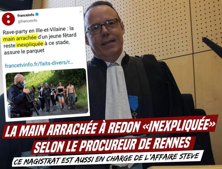 La main arrachée à Redon est « inexpliquée » selon le procureur de Rennes