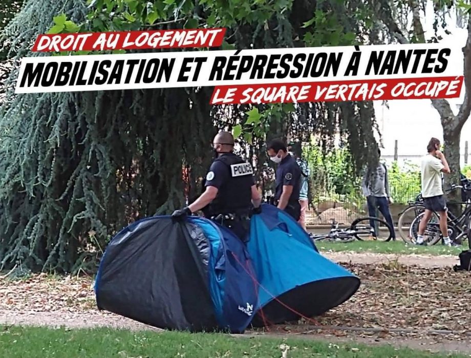 Droit au logement : occupations et répression à Nantes