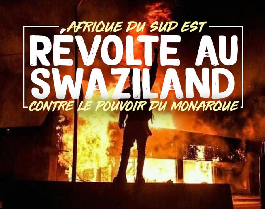 Swaziland : révolte populaire contre le roi Mswati