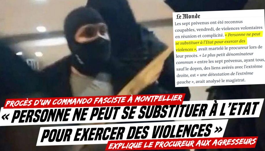 Commando fasciste de Montpellier : au procès, conseil entre amis
