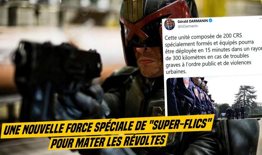 La « CRS 8 » : une nouvelle force spéciale de « super-flics » pour mater les révoltes