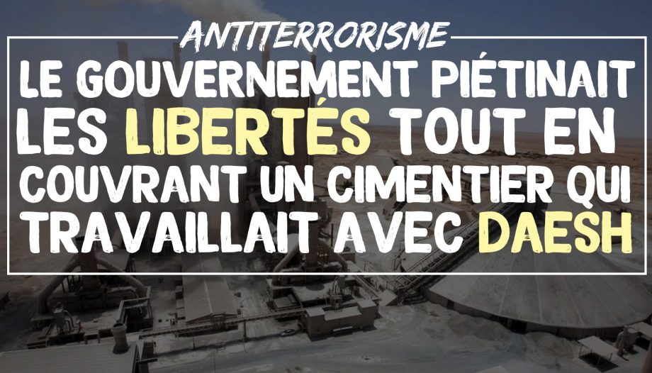Antiterrorisme : Valls et Hollande ont protégé une entreprise complice de DAESH
