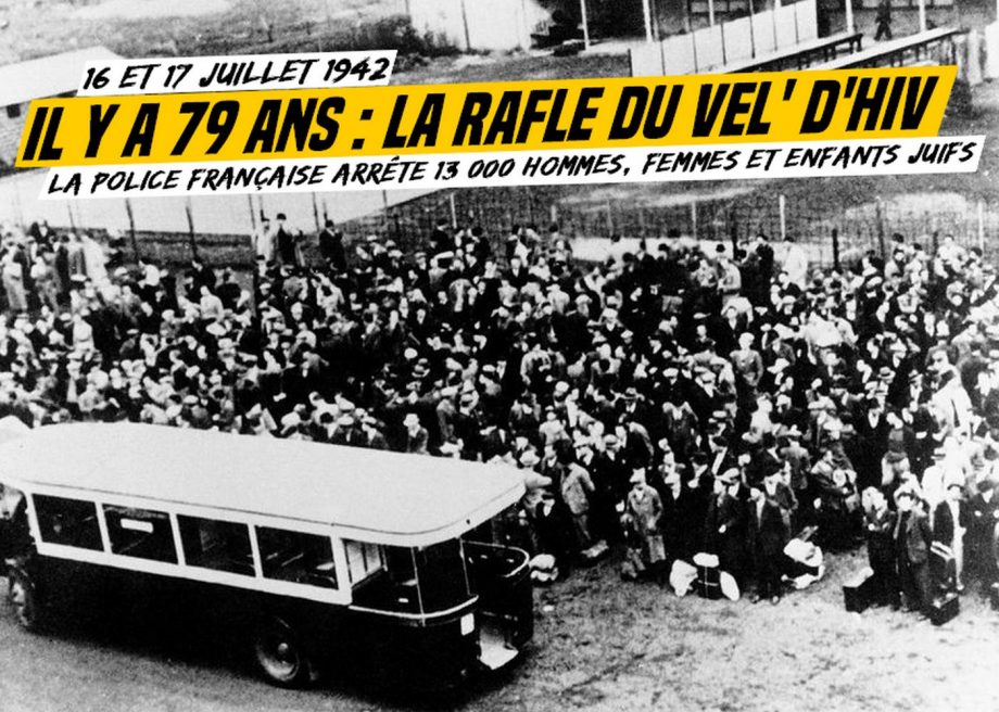 Il y a 79 ans : la rafle du Vel D’Hiv