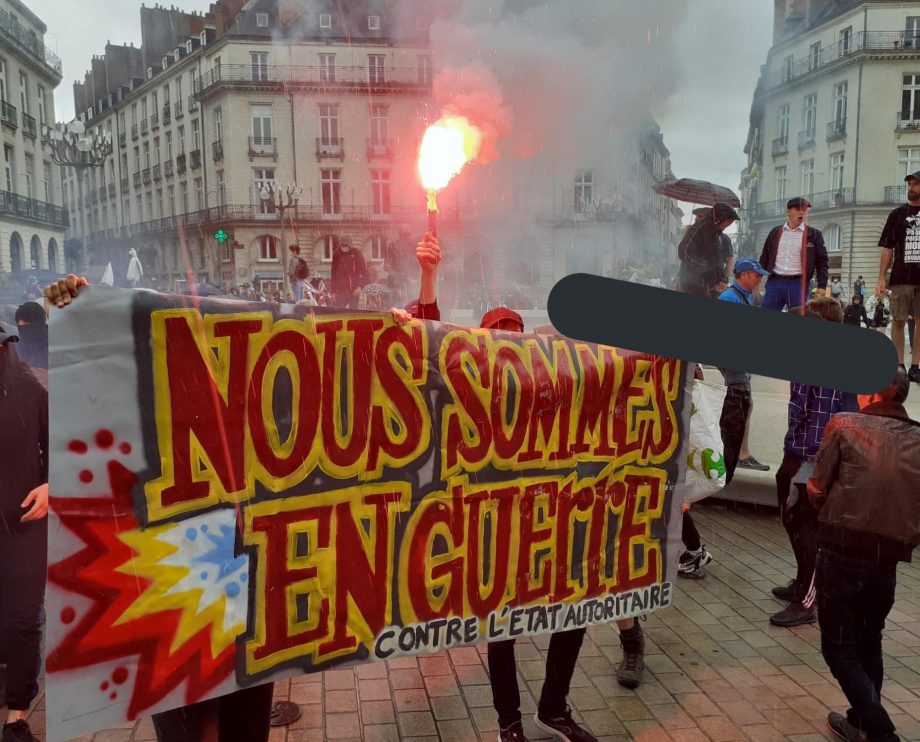 Nantes : mobilisation massive contre le Pass Sanitaire