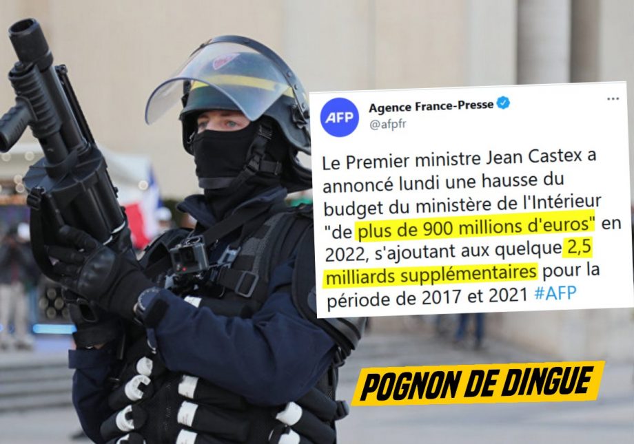Le gouvernement ne tient que par sa police