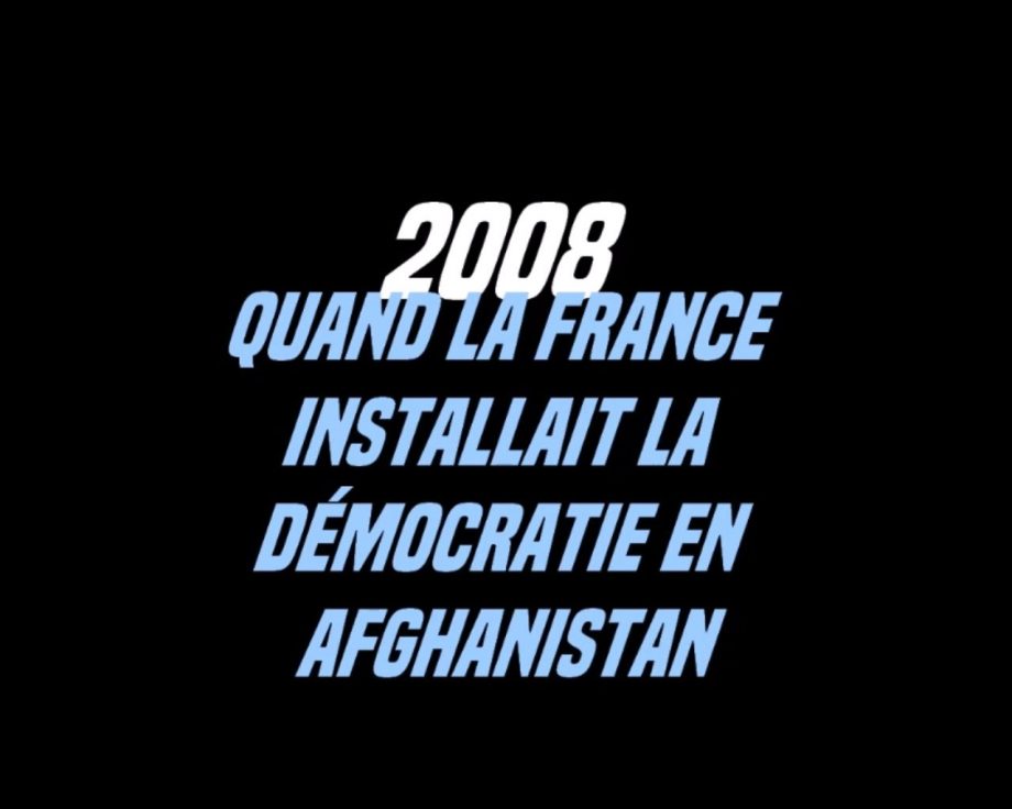Impérialisme : quand la France installait la démocratie à coups de missiles en Afghanistan