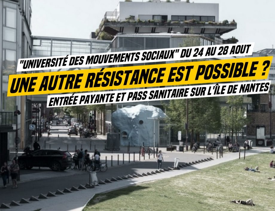 Université des Mouvements Sociaux : une autre résistance est possible ?