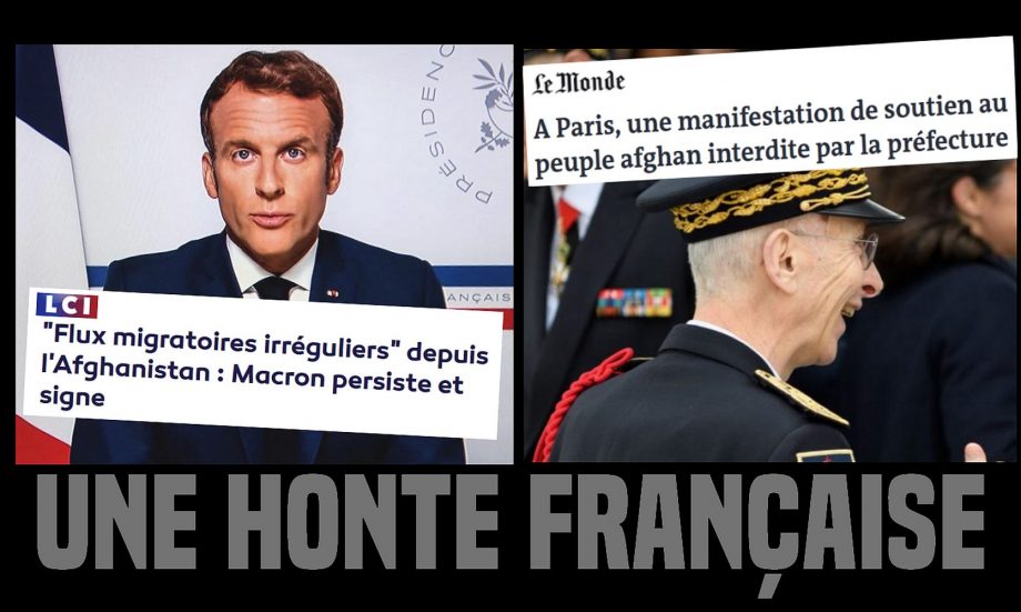 La honte française : une manifestation de soutien aux afghans interdite