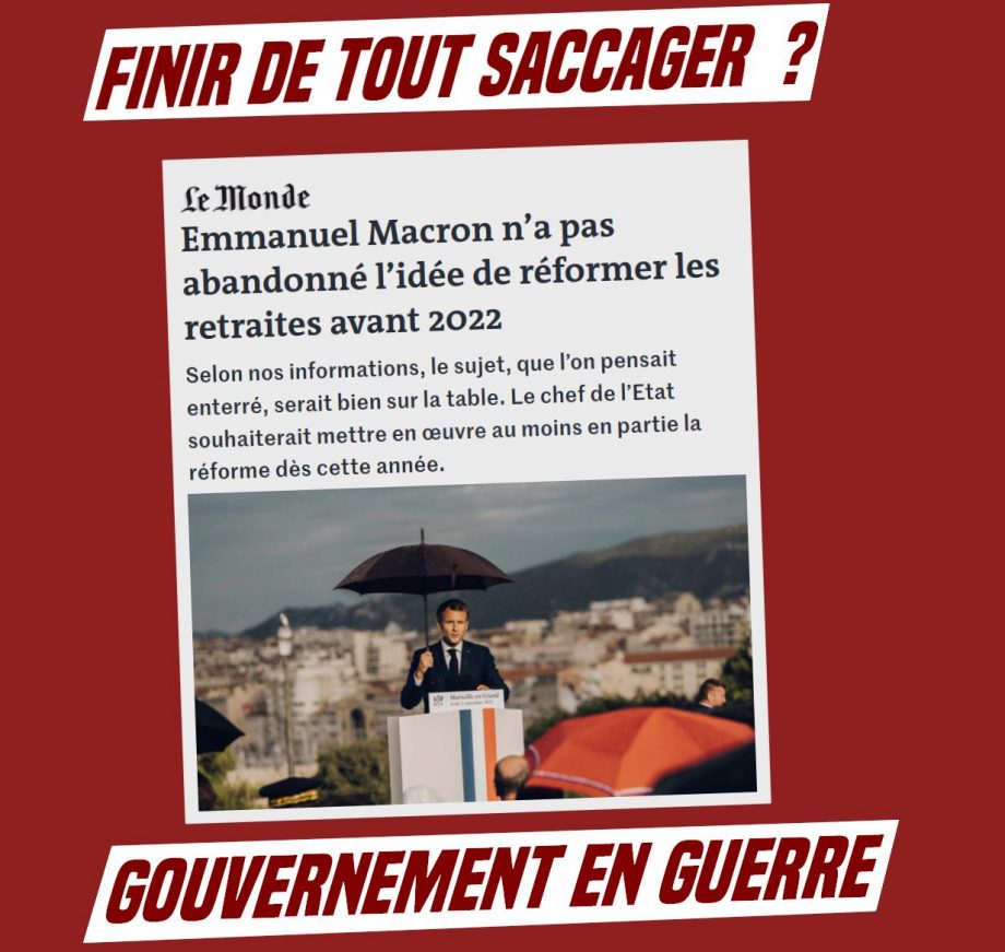 Macron prêt à relancer la bataille des retraites !