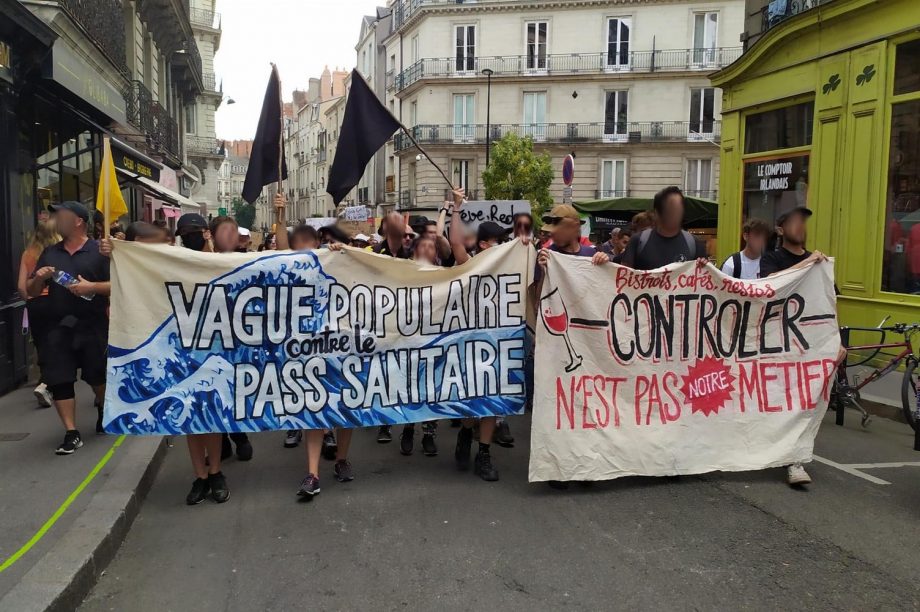 Nantes : nouveau samedi contre le Pass Sanitaire