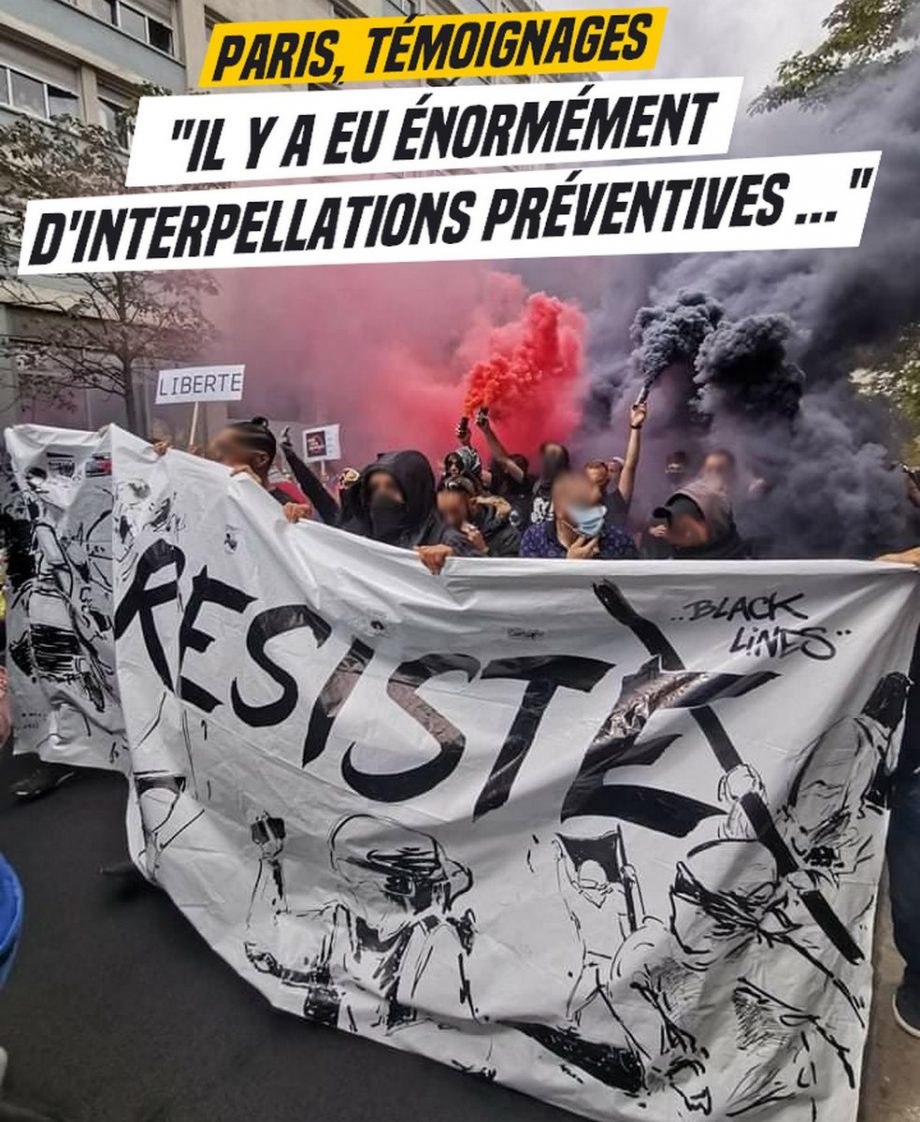 Paris : témoignages de manifestants contre l’autoritarisme