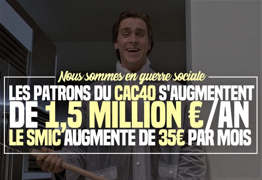 Nous sommes en guerre sociale