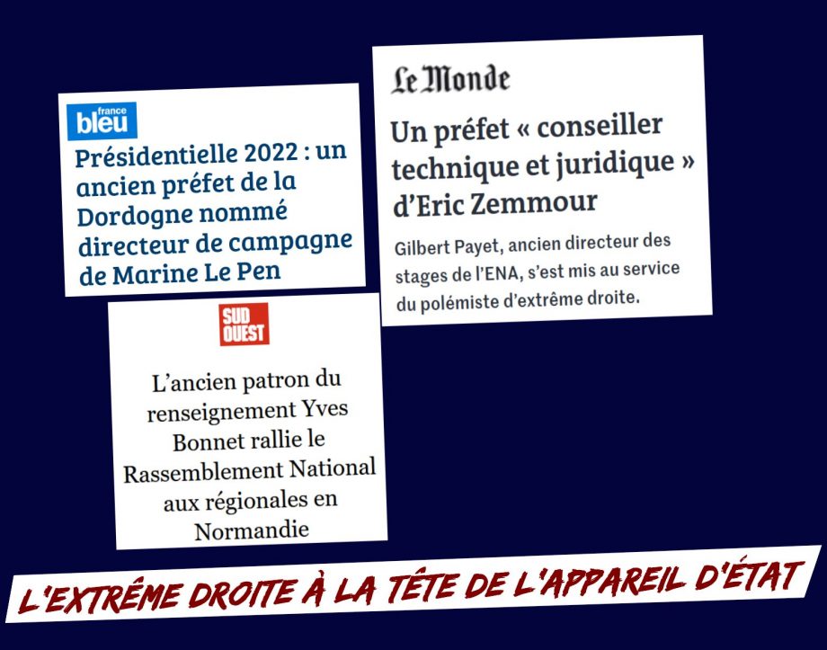 L’extrême droite est déjà à la tête de l’appareil d’État