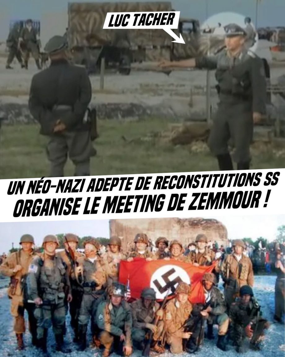 Le meeting de Zemmour organisé par un néo-nazi ?