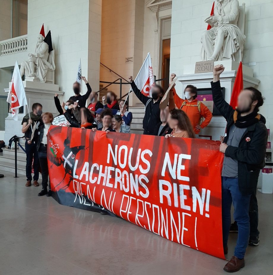 Nantes : l’opéra Graslin réoccupé contre la réforme de l’assurance chômage