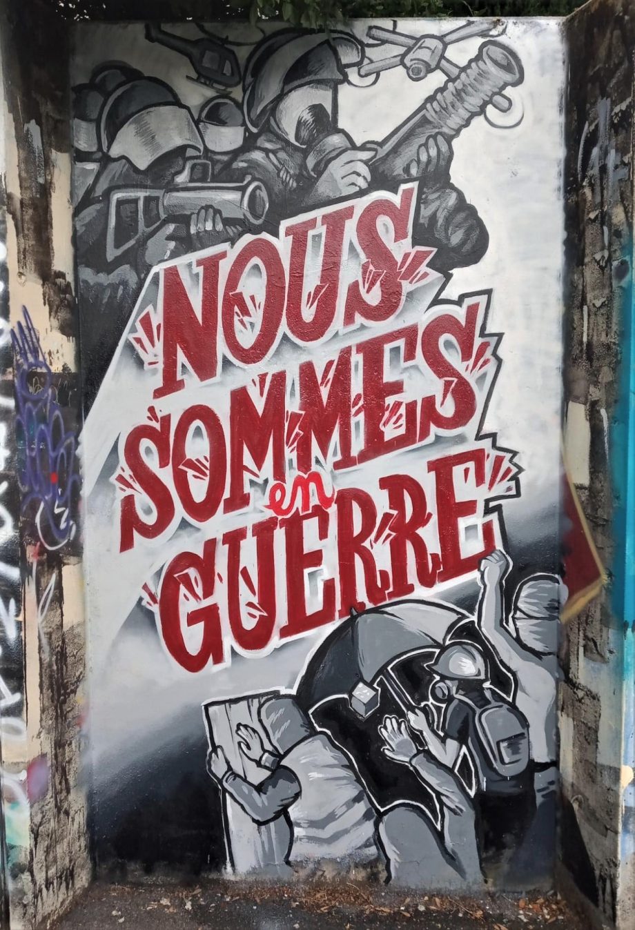 « Nous sommes en guerre »