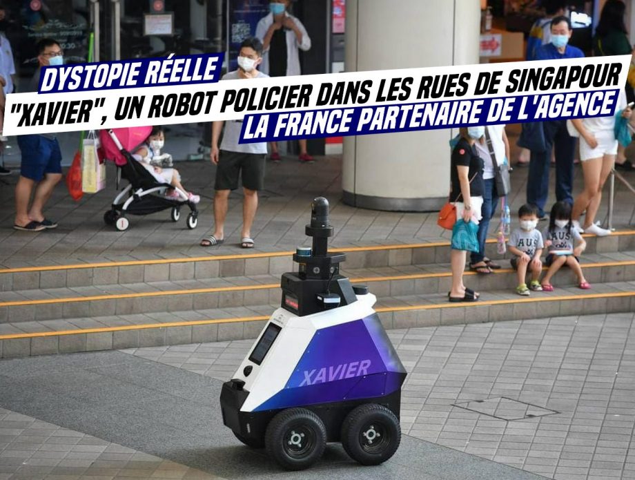 Dystopie réelle : « Xavier », un robot policier dans les rues de Singapour