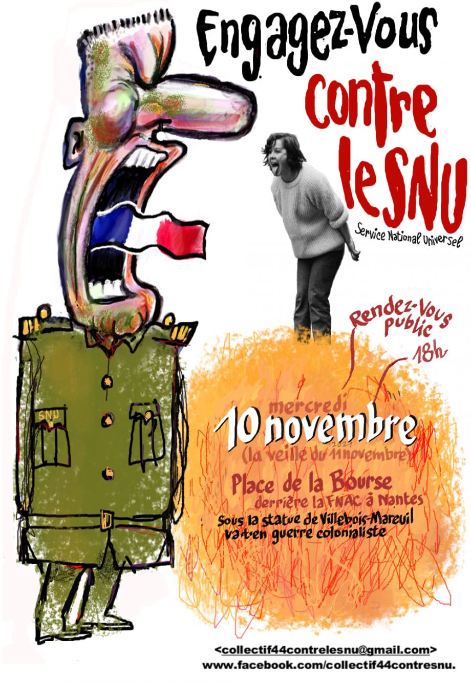 Nantes : soirée contre le SNU et la militarisation