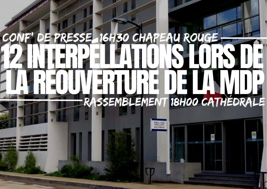 Répression de la Maison du Peuple : le point sur la situation