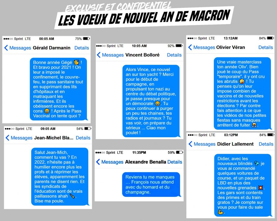 Exclusif : les vœux du nouvel an de Macron à ses proches !