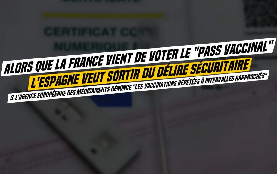 Pendant que la France s’enfonce, l’Espagne s’apprête à sortir du délire sécuritaire