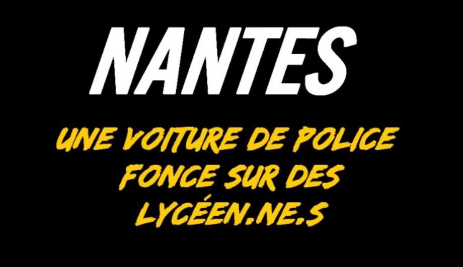 Quand la police nantaise se déchaîne sur des adolescents