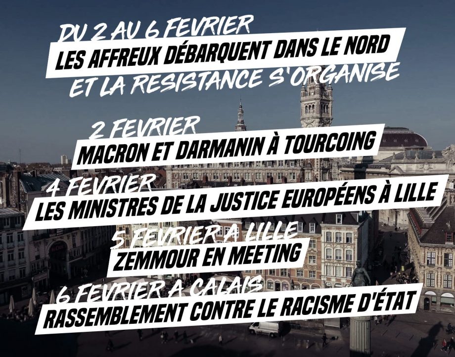 Du 2 au 6 février : ça bouge dans le Nord de la France !
