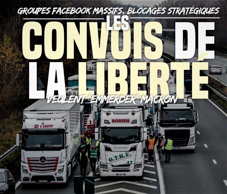 Convoi de la liberté : le mouvement qui veut emmerder Macron