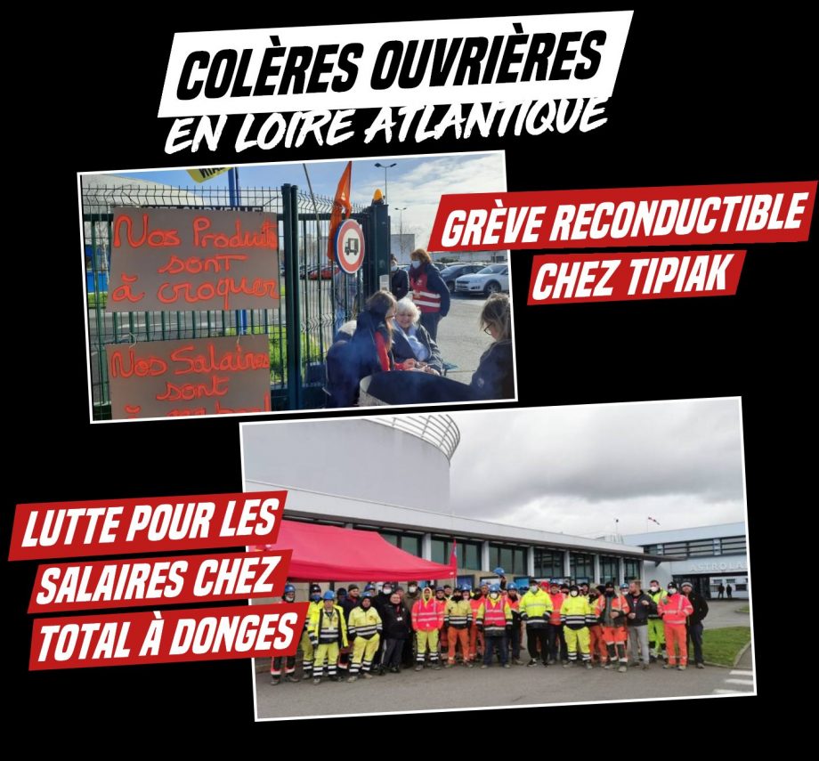 Un point sur les luttes sociales en Loire-Atlantique