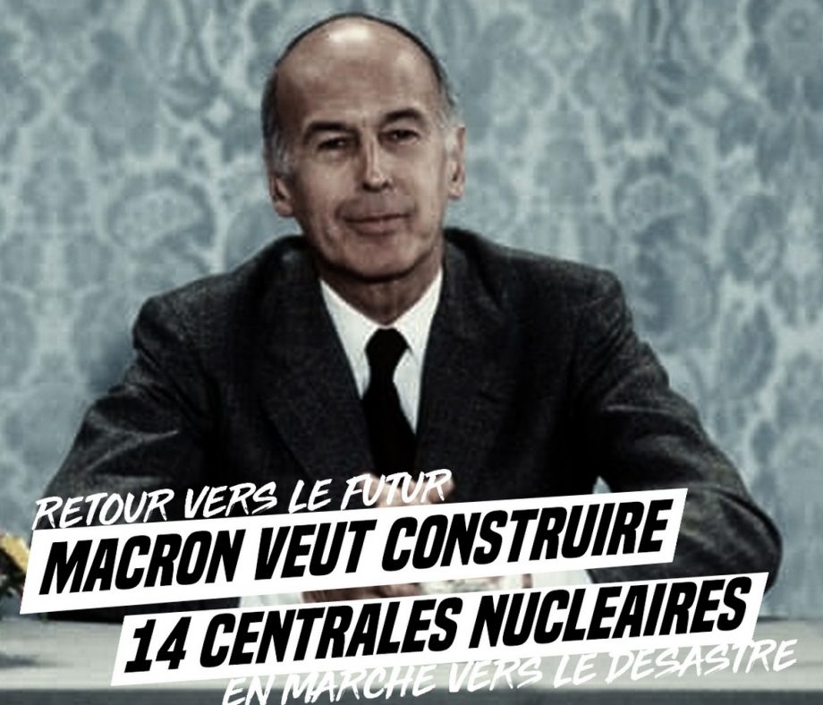 Macron veut construire 14 centrales nucléaires