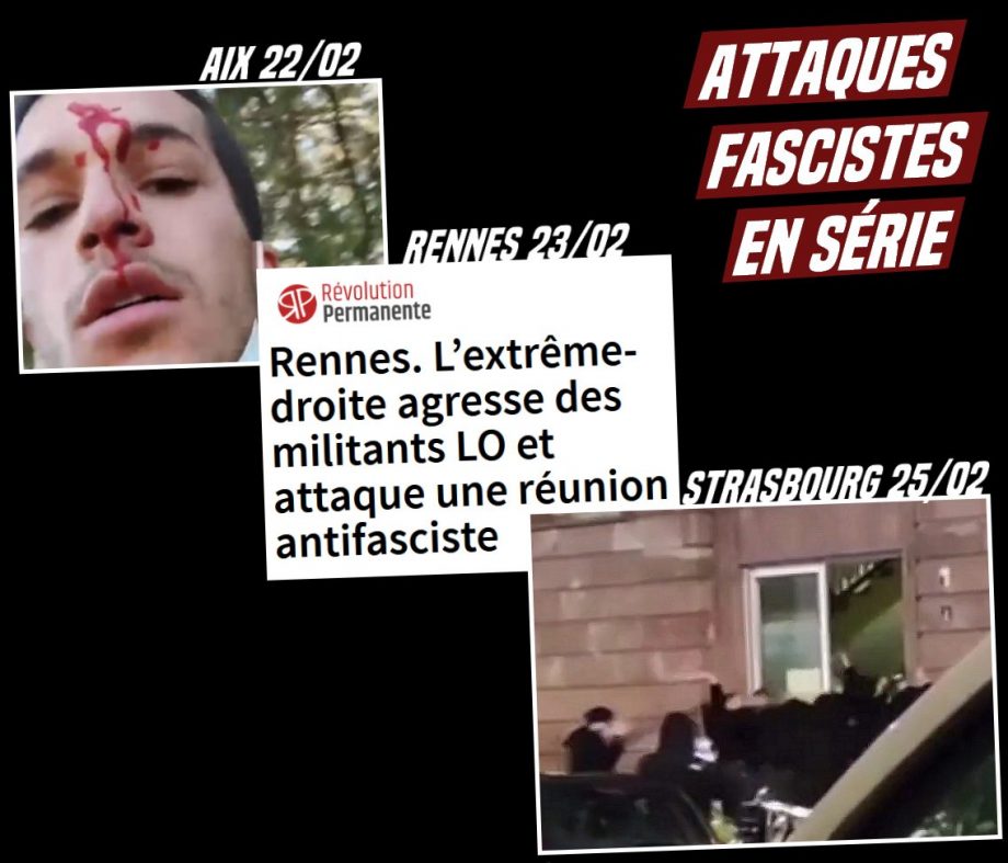Agressions fascistes en série