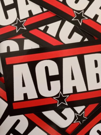 n°37 - ACAB - Lot de 10 stickers