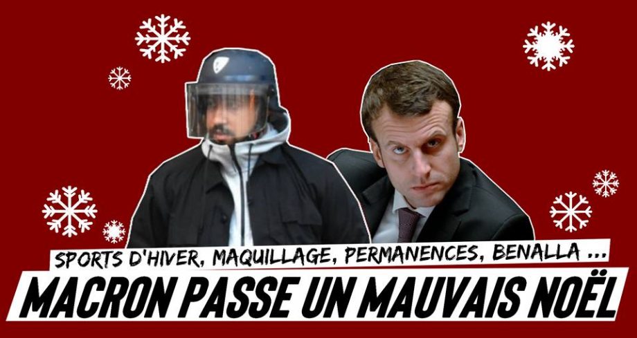 Macron passe un mauvais Noël