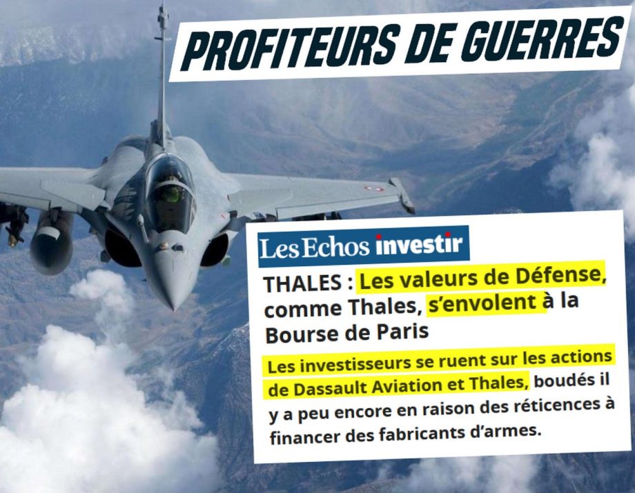 Profiteurs de guerre