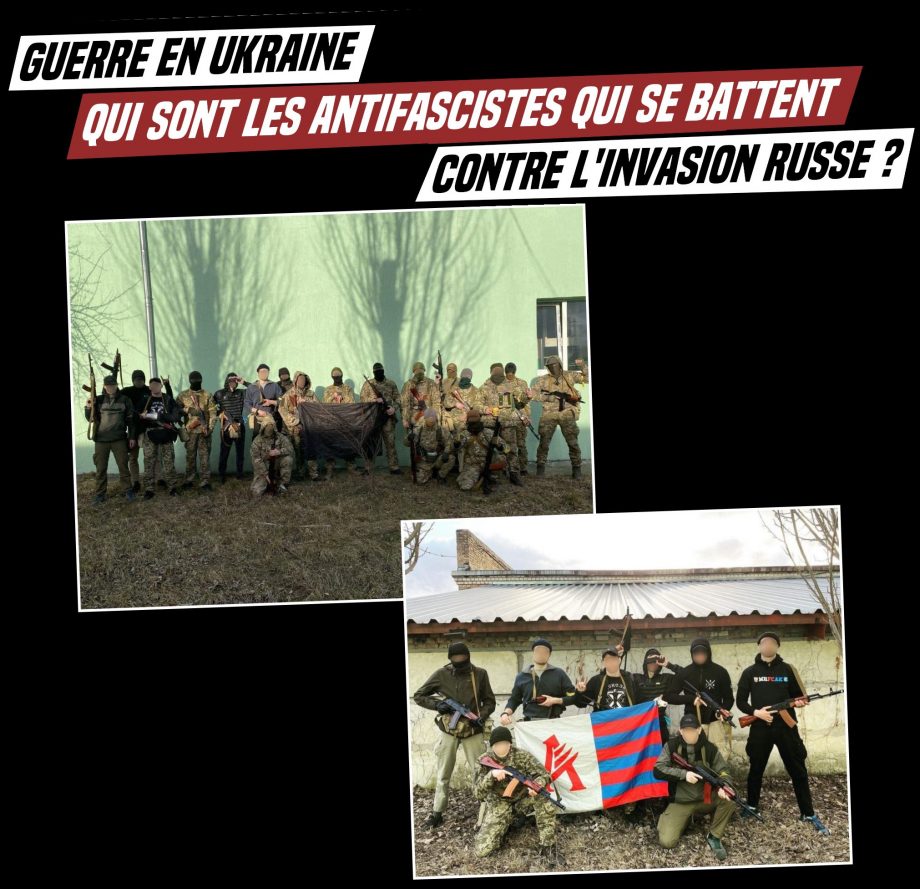 Guerre en Ukraine : qui sont les antifascistes qui se battent contre l’invasion russe ?