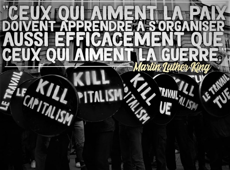 Guerre, paix, organisation