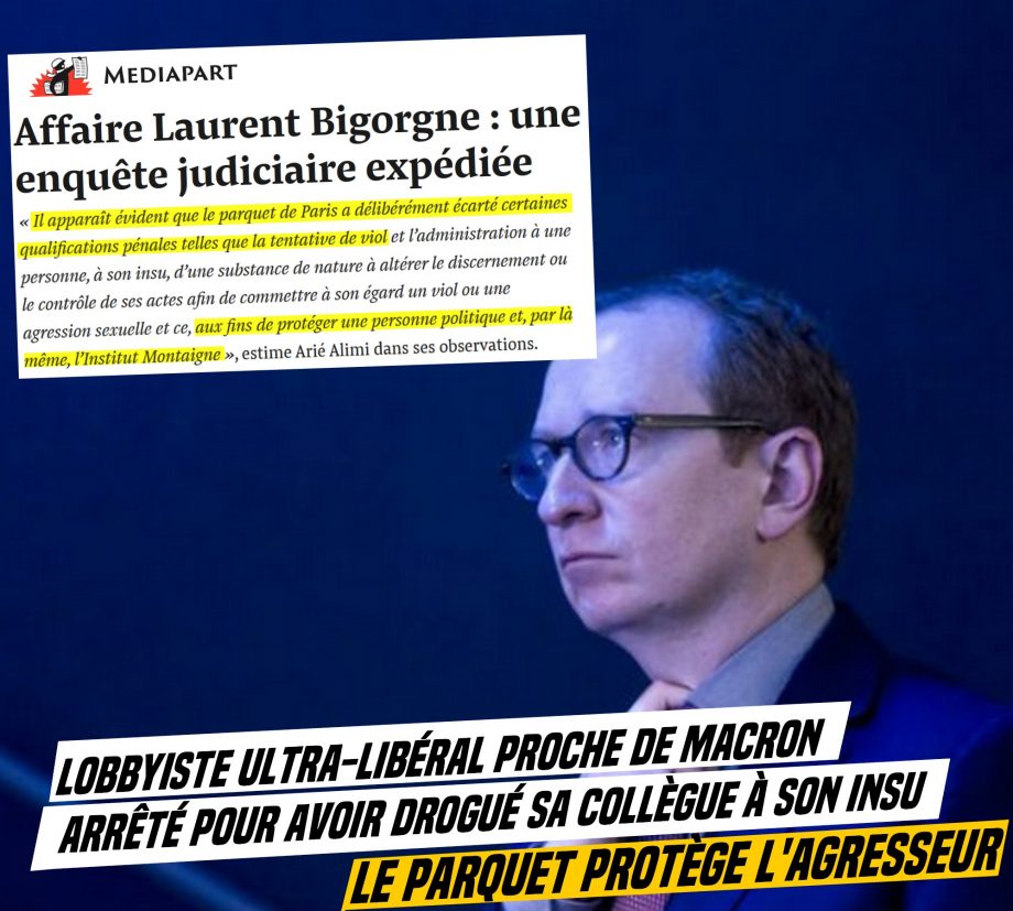 Un proche de Macron arrêté pour avoir drogué sa collègue : le procureur protège l’agresseur