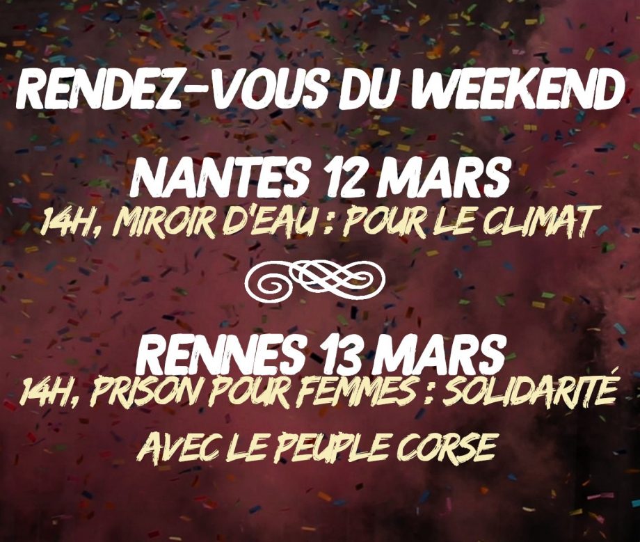 Rendez-vous du week-end