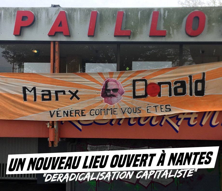 «Marx Donald» : un nouvel espace ouvert à Nantes