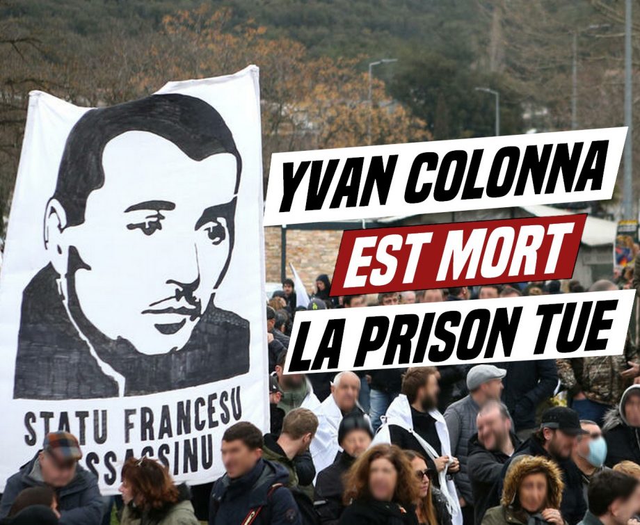 Yvan Colonna est mort : la prison tue