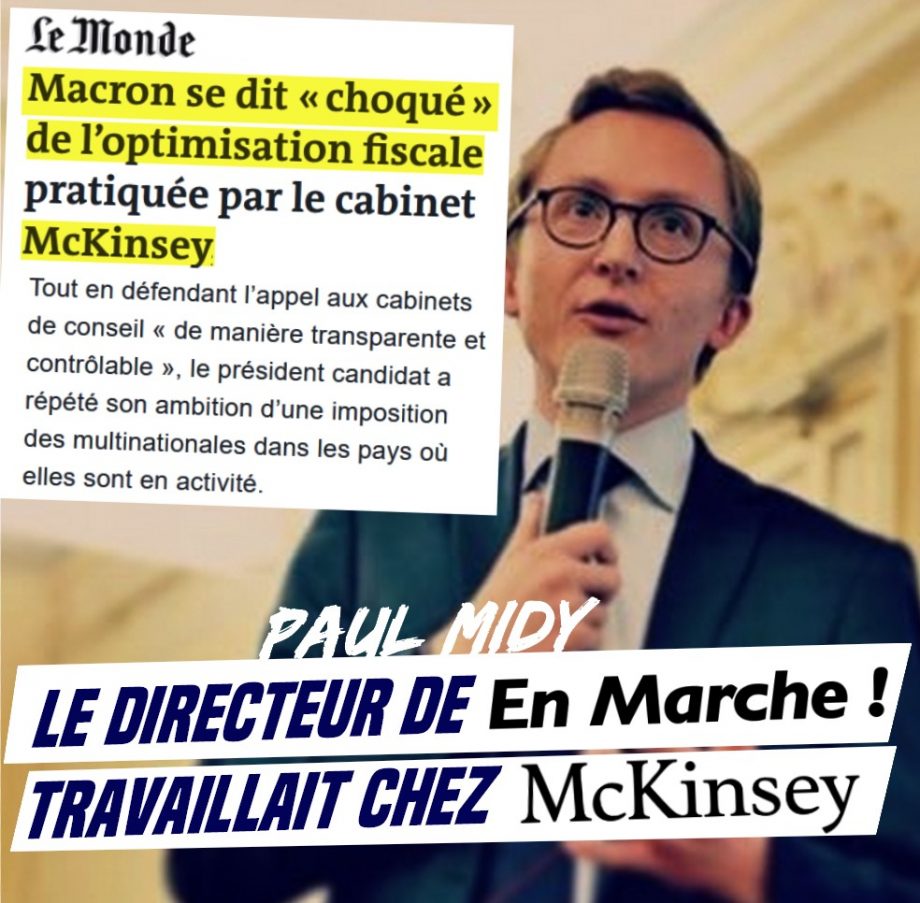 Évasion fiscale de McKinsey : Macron se moque de vous