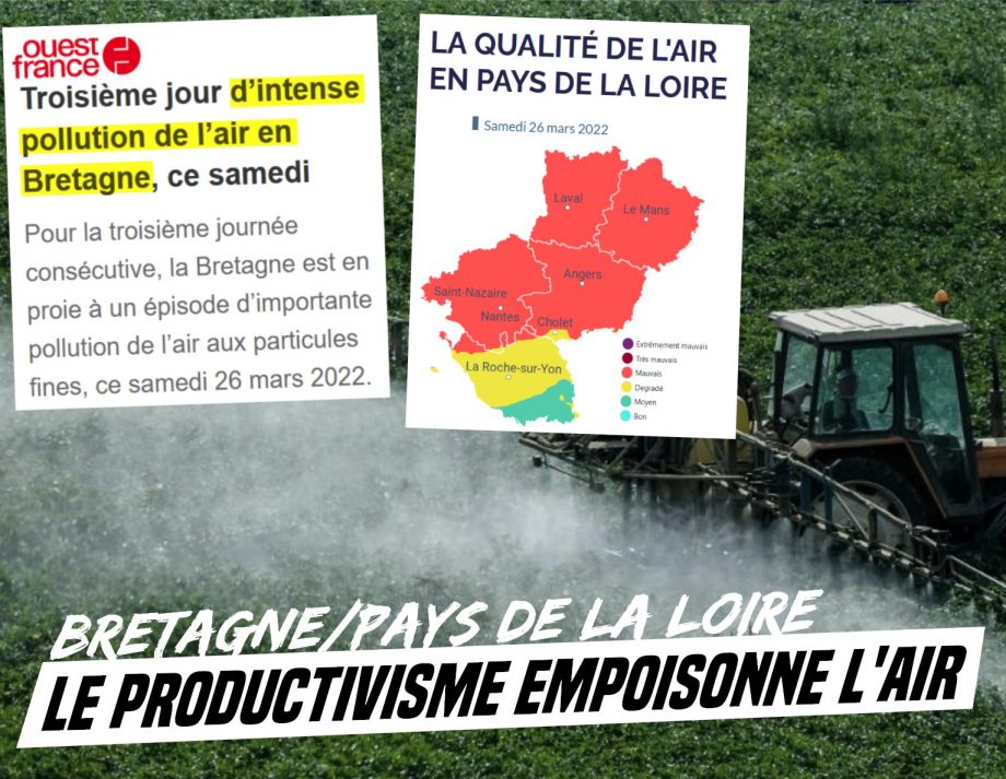 Productivisme : l’air est toxique dans l’ouest