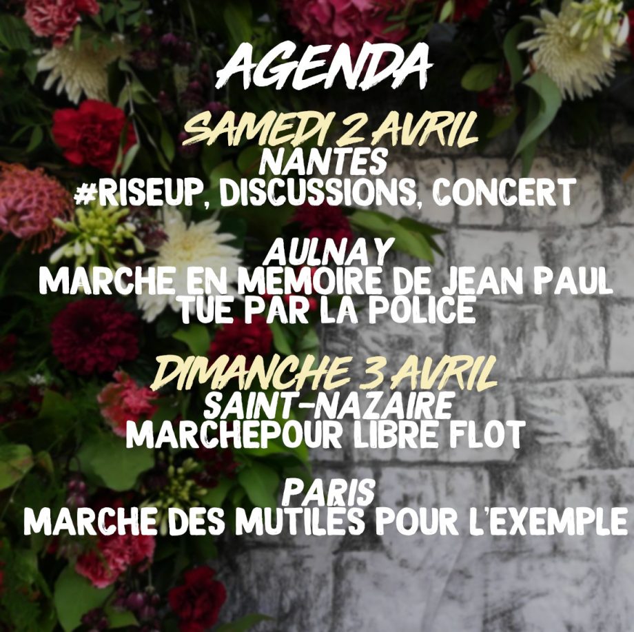 Agenda du week-end