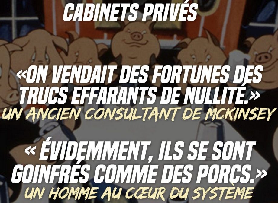 «Comme des porcs»