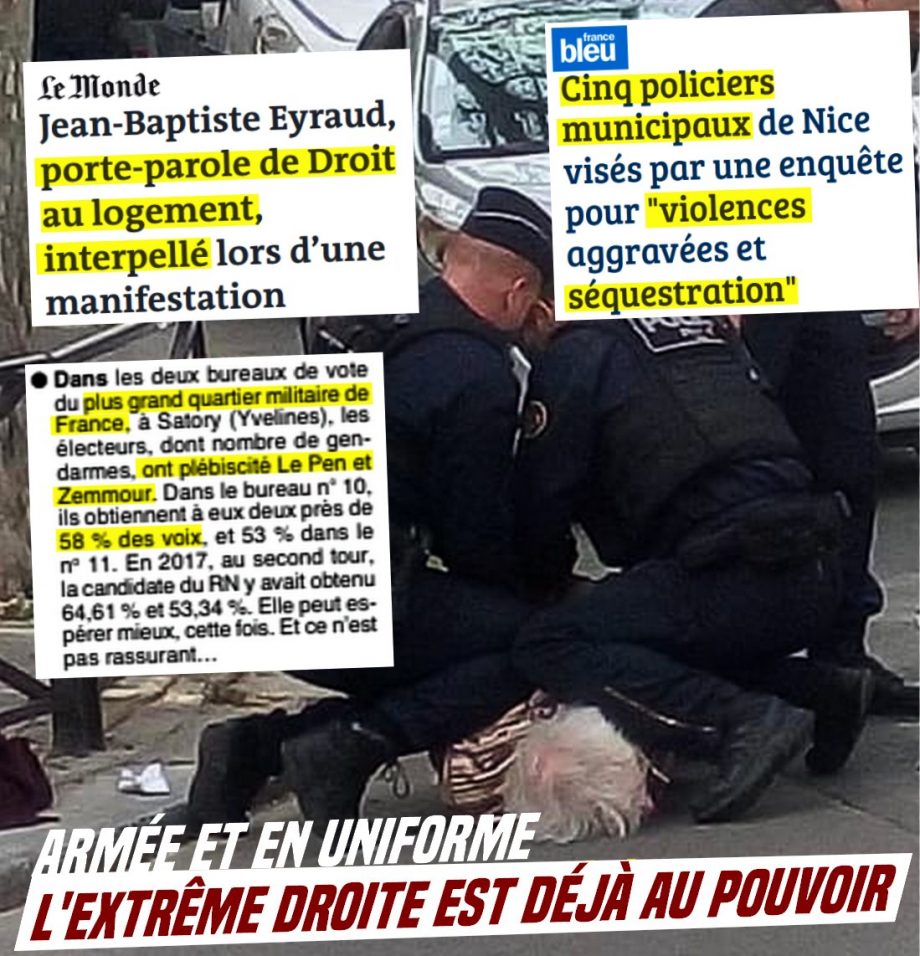 Police, gendarmerie : l’extrême droite déjà au pouvoir