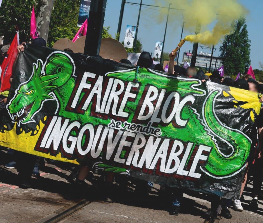 Nantes : 3000 personnes contre le fascisme et le pouvoir en place