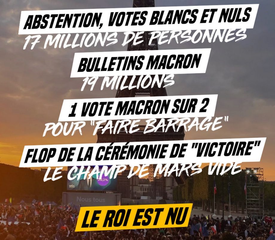 Autant d’abstentionnistes et de votes blancs que de votes « barrage »