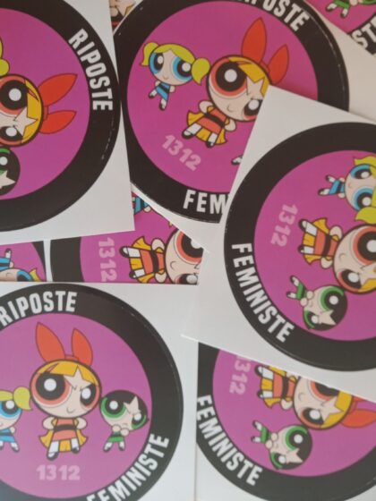 n°58 - Supernanas - Lot de 10 stickers