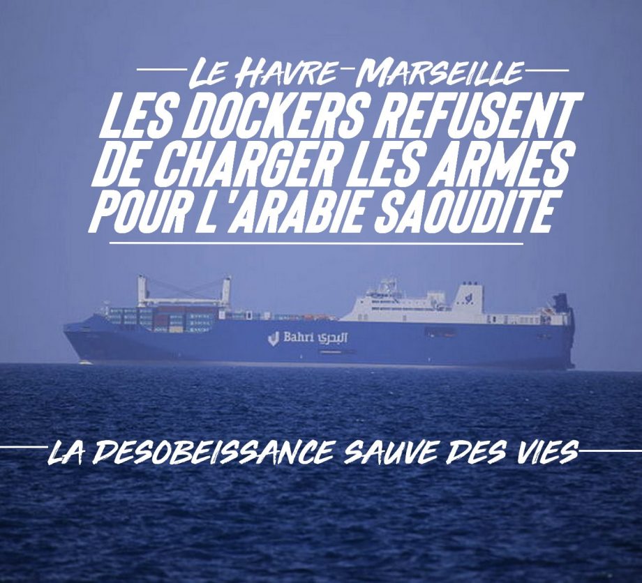 Les armes de guerre françaises bloquées à Marseille et au Havre