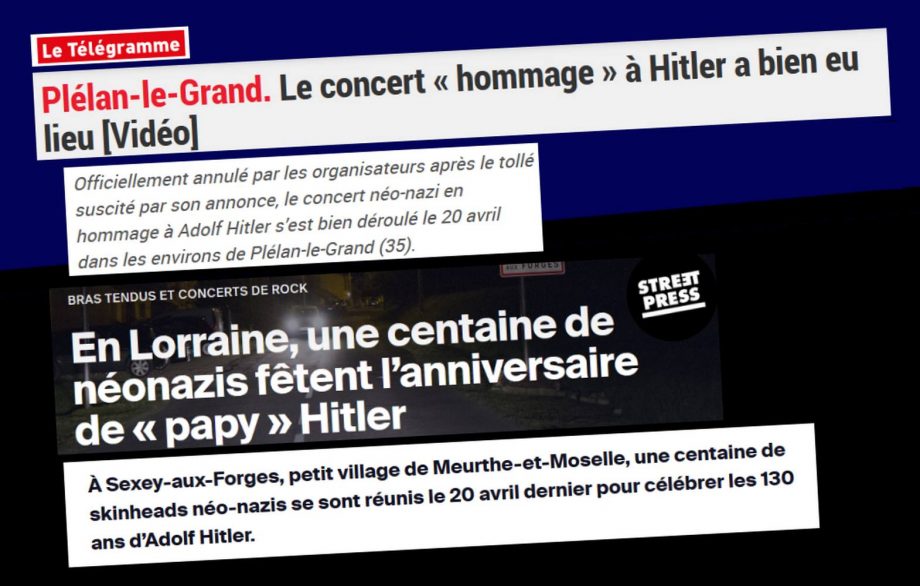 Un concert néo-nazi avait bien eu lieu en avril, à côté de Rennes